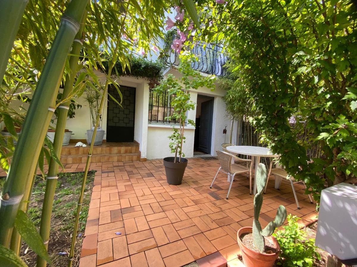Grand Studio De 38M2 Et Cour Independante De 25M2 Dont Wifi Et Netflix Apartment Montpellier Exterior foto